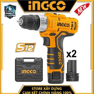 MÁY KHOAN VÀ VẶN VÍT DÙNG PIN 12V (0.8-10MM ) INGCO CDLI12325 - HÀNG CHÍNH HÃNG