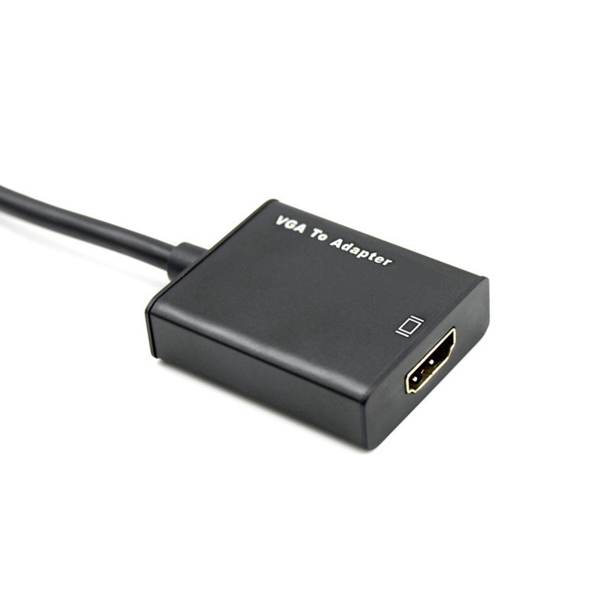 Bộ Chuyển Đổi Vga Sang Hdmi Với Âm Thanh 1080p Cho Máy Chiếu Laptop