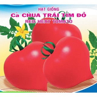 Combo cà chua- trái tim vàng - trái tim đỏ- mỗi loại 1 gói