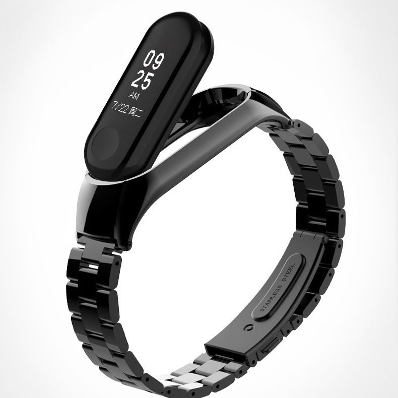 Dây Đeo Inox Milan Thay Thế Cho Đồng Hồ Thông Minh Xiaomi Mi band 5 6 3 4