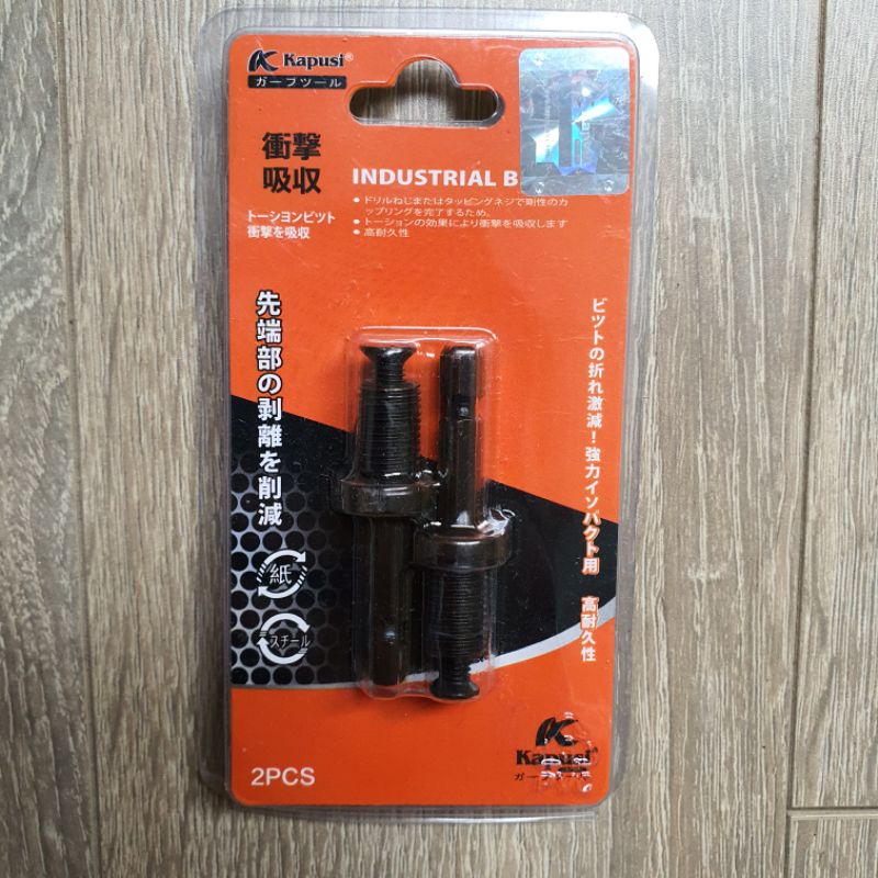 Chốt Chuyển Từ Máy Bắn Vít Sang Khoan đầu kẹp khoan măng ranh ren 10mm hãng Kapusi Japan