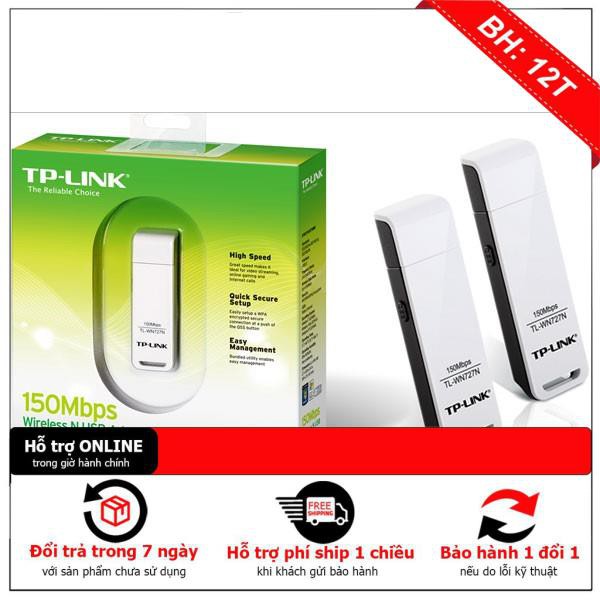 [BH12TH] USB Wifi Tplink 727N Không Râu - USB Wifi Tplink 722N Có RÂU