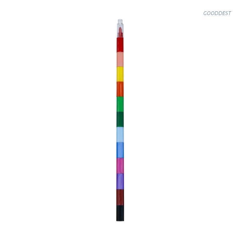 Bộ 12 bút sáp màu vẽ vui nhộn cho bé