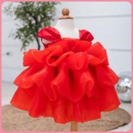 Váy Công Chúa Cho Bé 2 Dây Bản To 3 Tầng Gập Xinh Xắn, Đầm Cho Bé Gái Thiết Kế 3 Tầng Chất Liệu Voan Cao Cấp