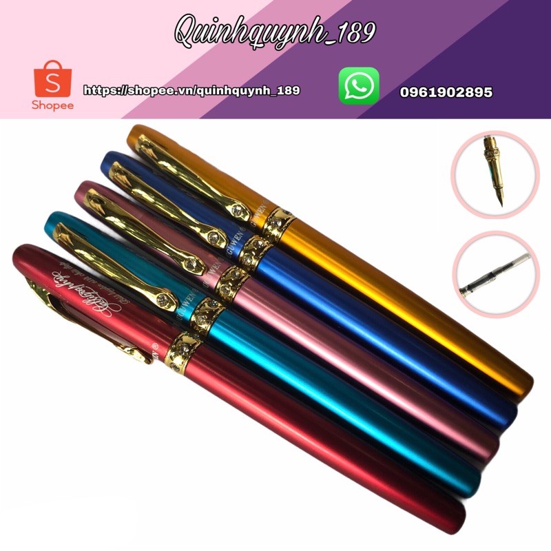 Hộp 15 cây Bút luyện chữ đẹp Calligraphy 862