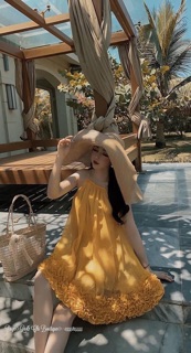 váy yếm bèo siêu sang chảnh