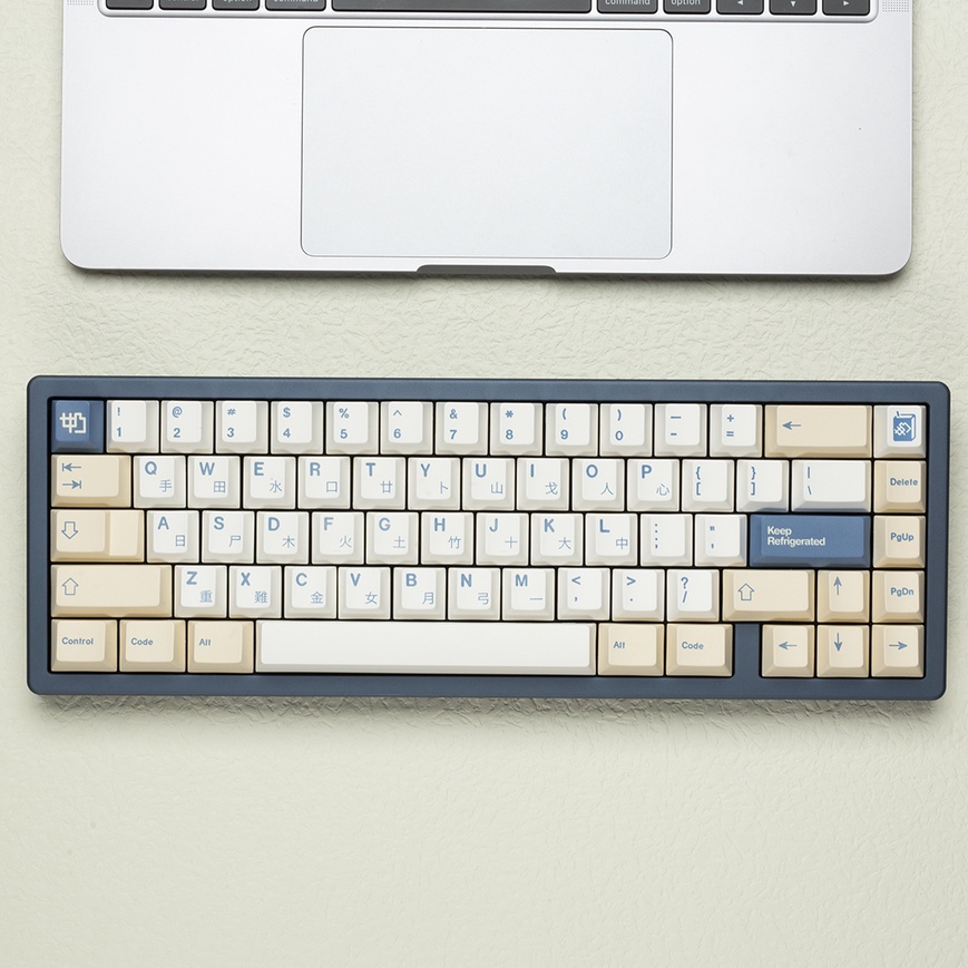141 Phím GMK Soyamilk Keycap Cherry Profile Trung Quốc PBT DYE-SUB Bàn phím cơ học Keycap
