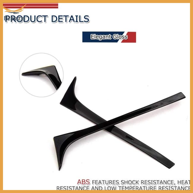 breeze 2pcs Rear  Window  Spoiler Rear Wing Side Roof Spoiler Lip Window Vent Decoration Deflectors Compatible For Golf | BigBuy360 - bigbuy360.vn