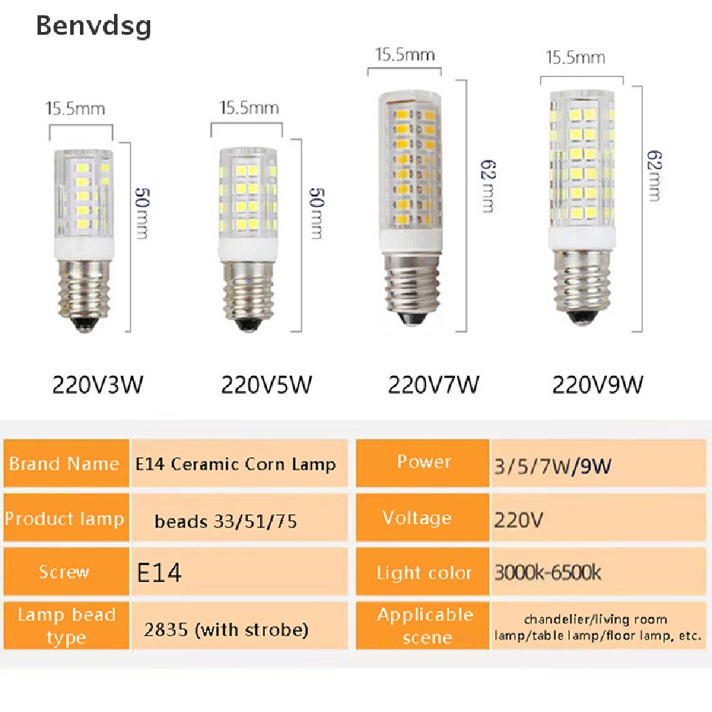 1 Bóng Đèn LED Bắp Ngô Mini E14,G4 3W 5W 7W 9W AC 220V Ánh Sáng Trắng Ấm