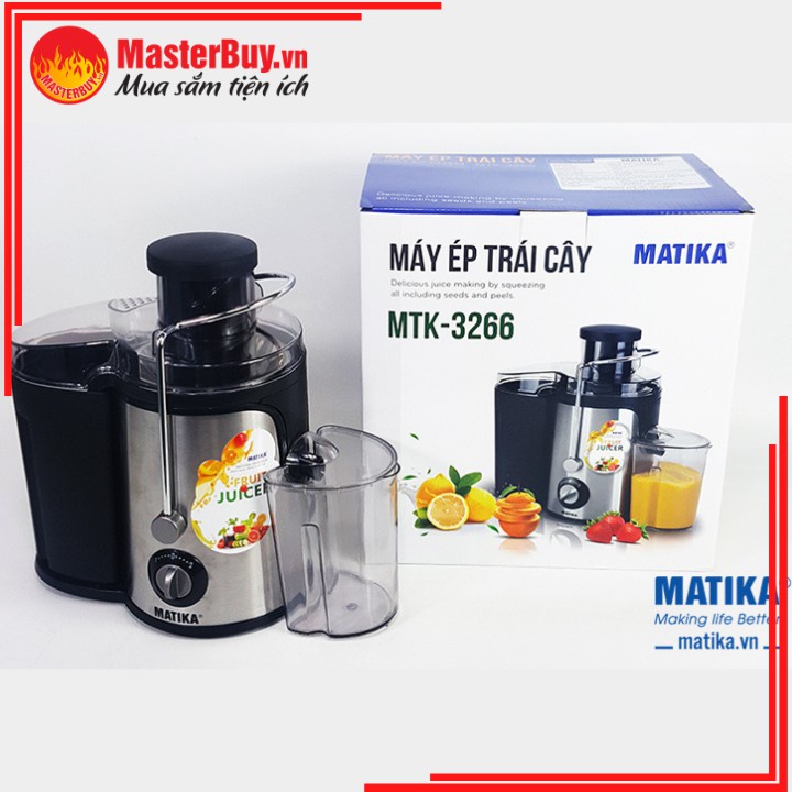 Máy Ép Trái Cây MATIKA 1L 600W MTK-3266 , Khánh An Đồ Gia Dụng Online , Bảo Hành 12 tháng , Cam Kết Hàng Chính Hãng
