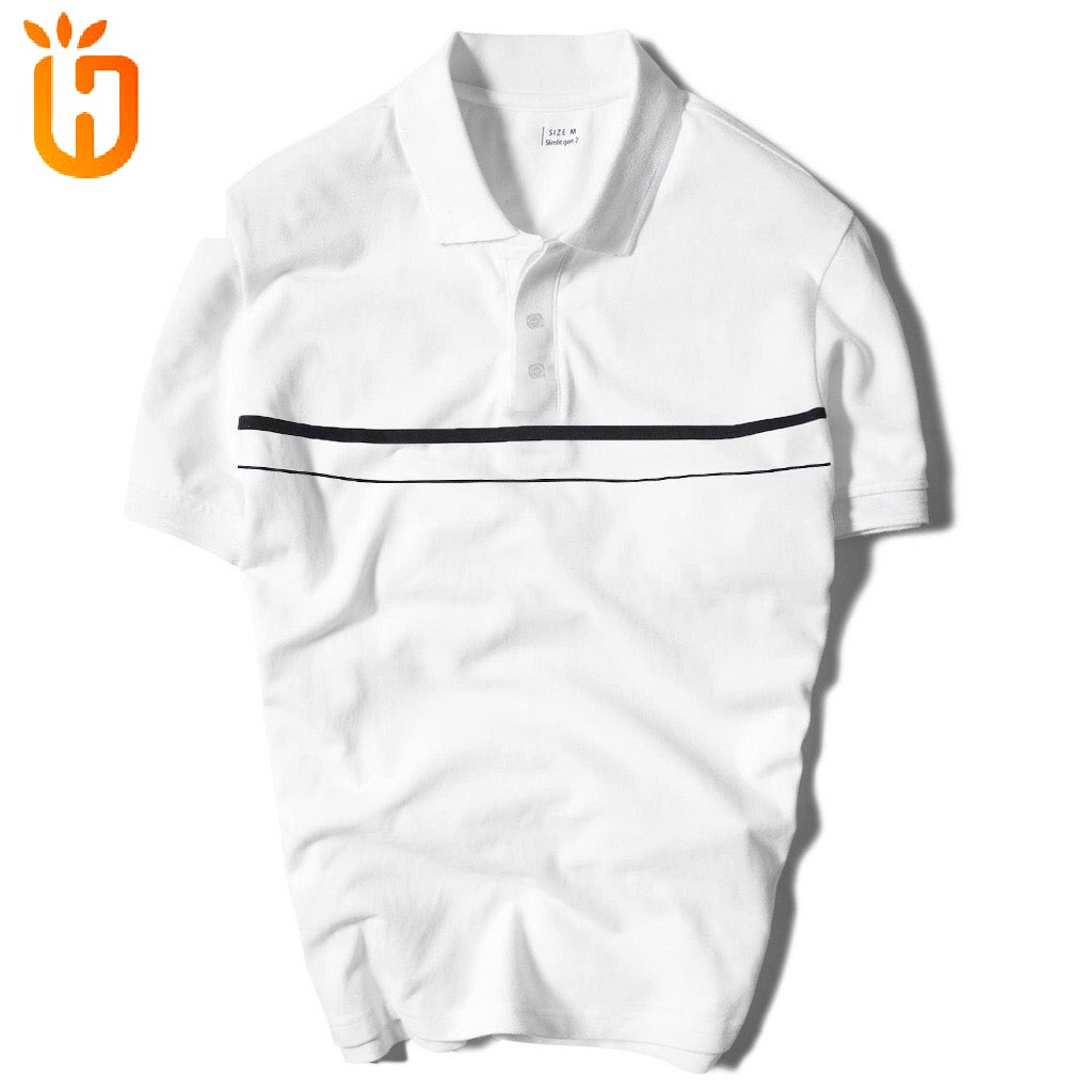 Áo polo nam đẹp áo thun có cổ kẻ ngang Hedasy APL02