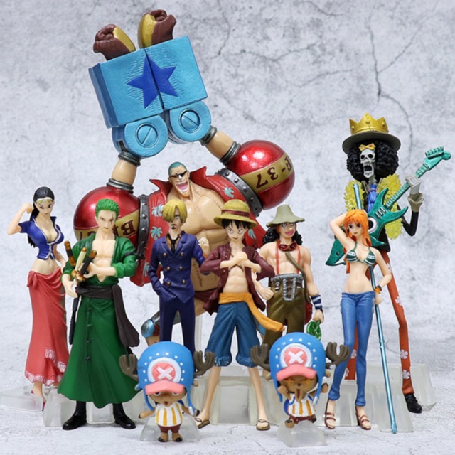 [Trọn bộ 10 con] Mô hình chibi nhân vật One Piece