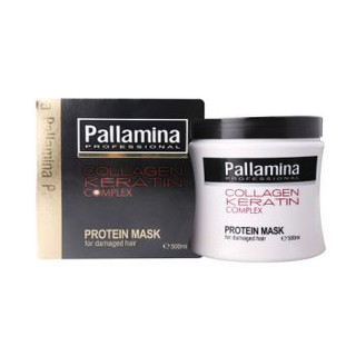 Hấp dầu collagen pallamina phục hồi tóc hư tổn 500ml