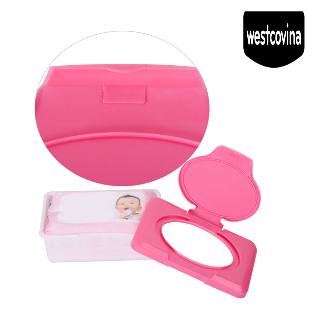 [Hot]☀ Hộp 80 Khăn Giấy Ướt Chống Bụi Bẩn Thiết Kế Đơn Giản Tiện Dụng Cho Gia Đình