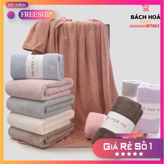 Khăn tắm hàn quốc chất vải mịn siêu đẹp siêu thấm hút - hàng loại 1