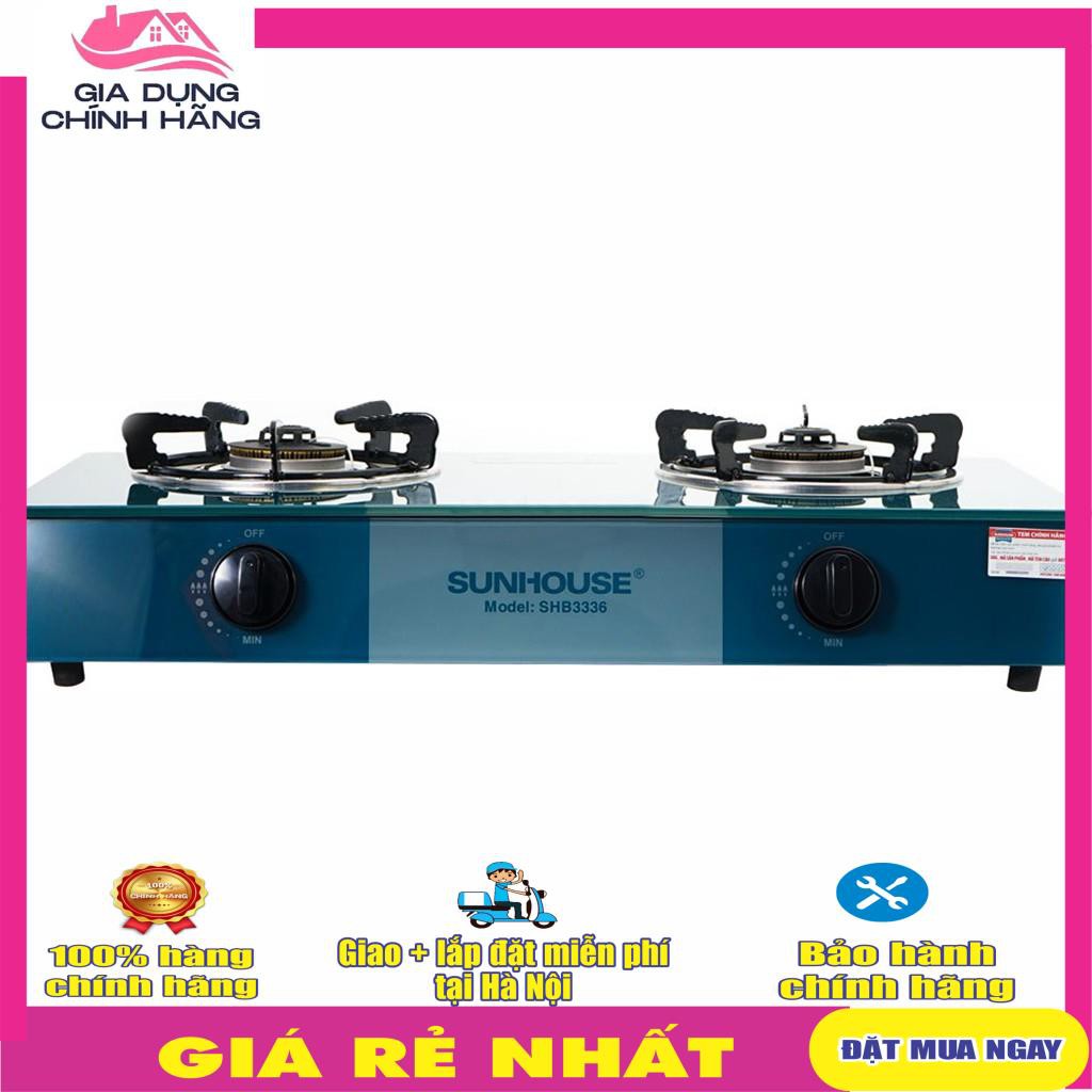 Bếp gas đôi Sunhouse SHB3336 - hàng chính hãng