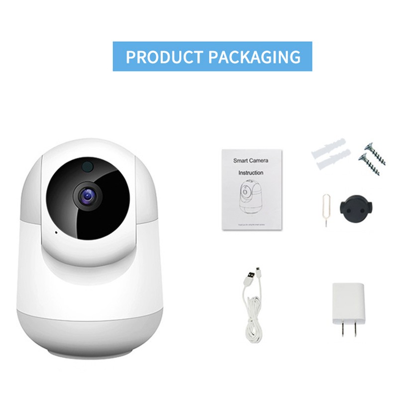 Thiết bị theo dõi thông minh không dây YP-21 360° Camera Wifi xoay được