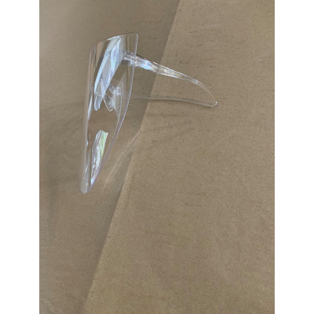 (Có sẵn) Kính chống giọt bắn, kính mưa cả mặt nhựa trong cao cấp, mắt kính phòng dịch