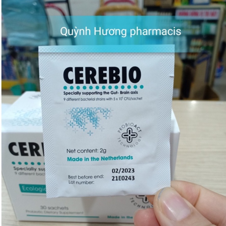 CEREBIO hộp 30 gói giúp bổ sung lợi khuẩn cho đường ruột
