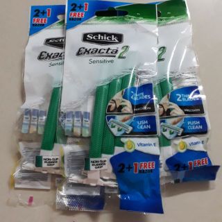 Dao cạo râu schick exacta combo 3 cái