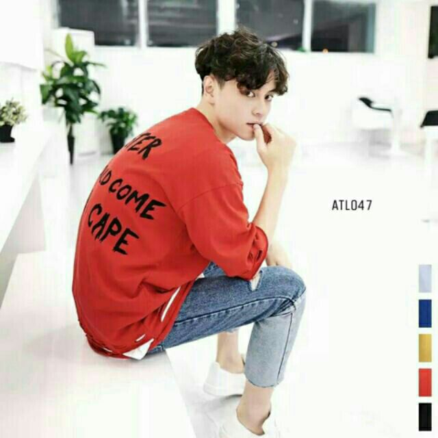 Áo ulzzang unisex bigsize cá tính