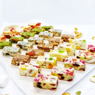 Kẹo nougat dùng hạt và trái cây dinh dưỡng - Ăn vặt healthy