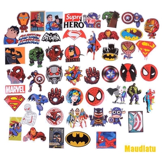 Set 50 Hình Dán Siêu Anh Hùng Marvel Trang Trí Đa Năng
