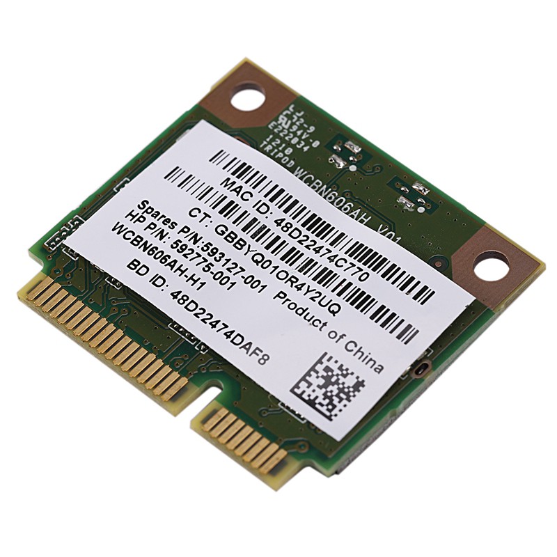 Card Không Dây Ar9285 Ar5B195 Mini Pci-E Cho 430 431 435 436 4530s Trynemgo