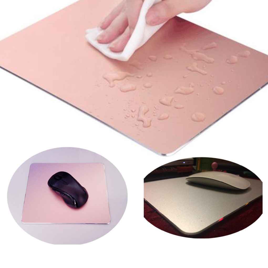 Miếng lót chuột máy tính màu sắc xinh xắn bằng hợp kim