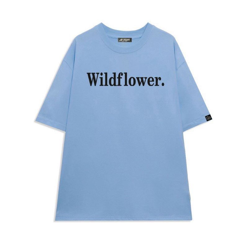Áo thun Có sizeFull màutay lỡ unisex Wildflower