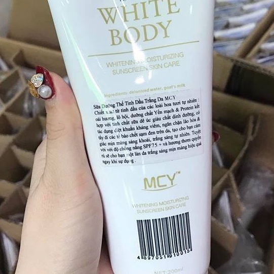 Kem Dưỡng Trắng White Body MCY