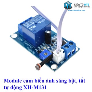 Module cảm biến ánh sáng Bật tắt tự động XH-M131 [HTE Quy Nhơn CN2]