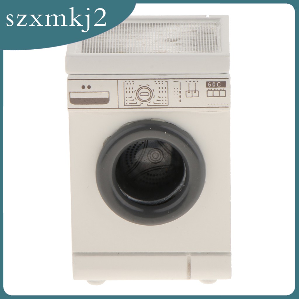 [szxmkj2] Máy Giặt Đồ Chơi Búp Bê Cỡ 1 / 12