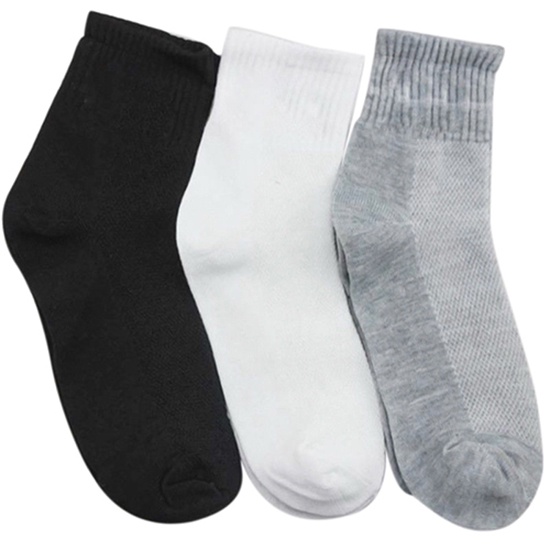 Set 5 Đôi Tất Cotton Mềm Mại Thoáng Khí Cho Nam