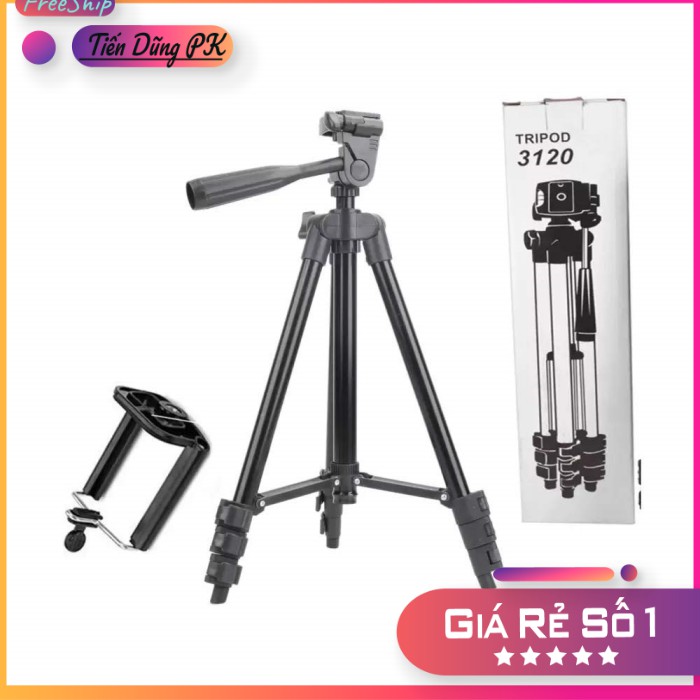 FreeShip- Sản Phẩm Cao Cấp GẬY LIVESTREAM 3 CHÂN CỰC HOT- TRIPOD 3120