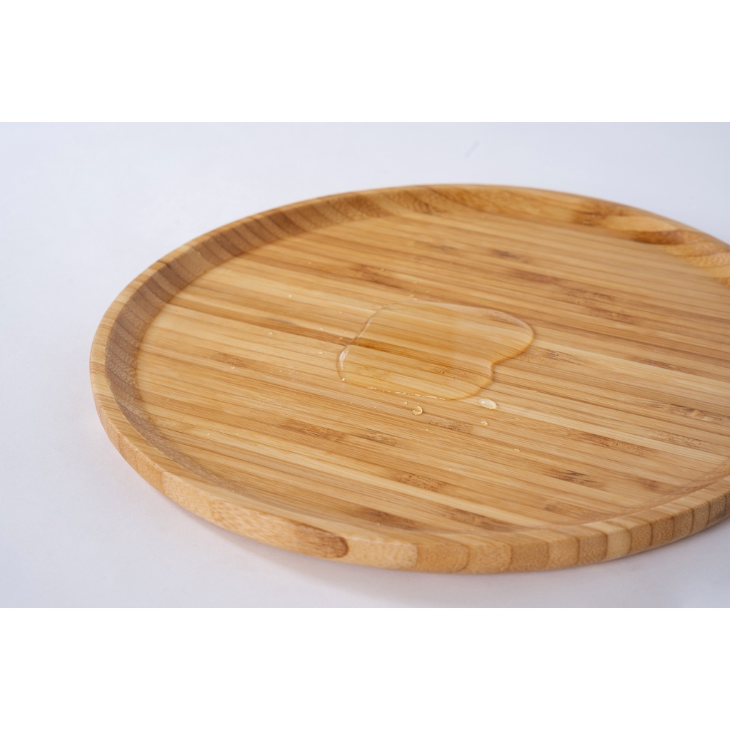 (KHO SỈ) Khay Gỗ Tre Đựng Đồ Ăn, Đĩa Gỗ Tre Cao Cấp Chụp Ảnh Decor- SNF Bamboo and Craft