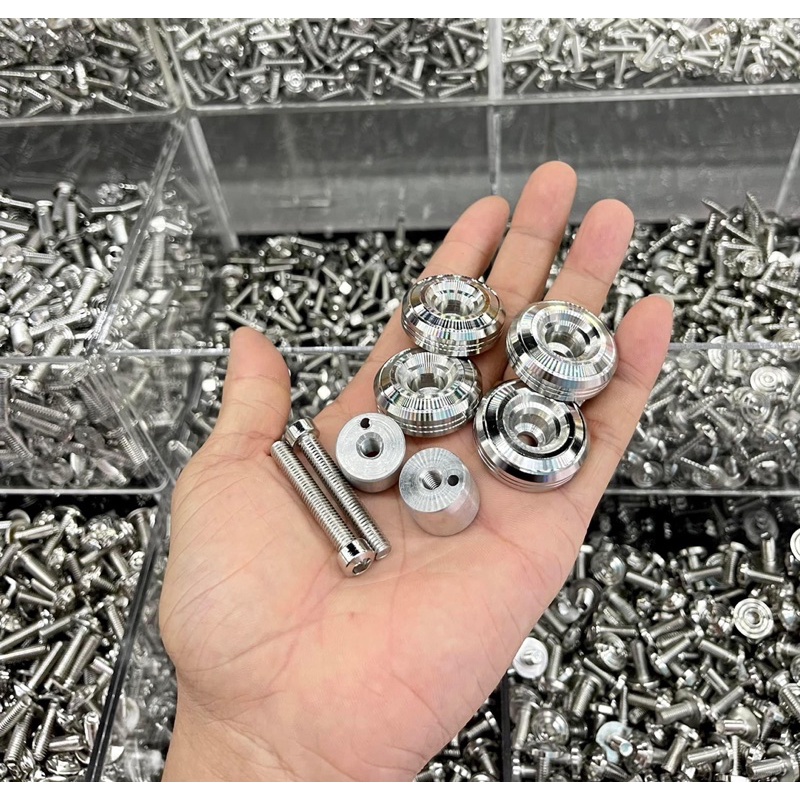 Gù xe máy inox 304