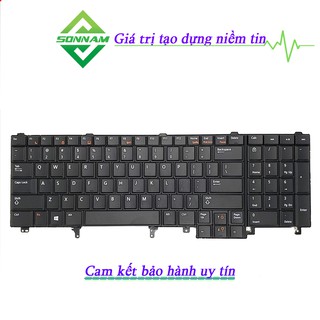 Bàn phím laptop dell latitude e6520 e6530 e5520 e5530 - bảo hành đổi mới 9 tháng
