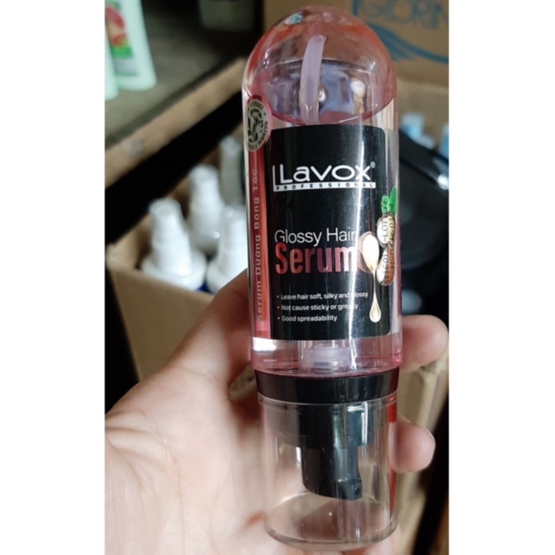 Serum Dưỡng Bóng Tóc Lavox 90ml