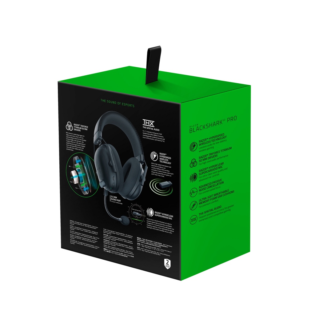 Tai nghe Razer BlackShark V2 Pro-Wireless-Rainbow Six Edition_RZ04-03220200-R3M1