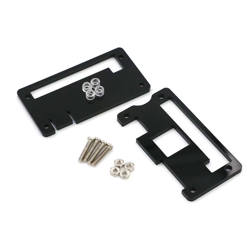 DSVN Transparent black acrylic protector cover case for raspberry pi zero