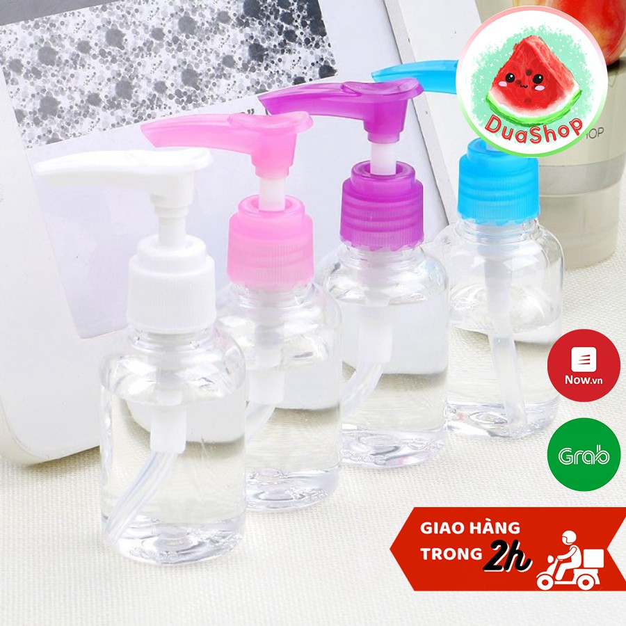 Lọ chiết mỹ phẩm du lịch dạng vòi 50ml 100ml Duashop