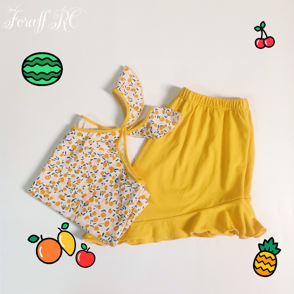 Đồ bộ ngủ nữ RCB02, hai dây thun cotton 2 chiều dành cho người dưới 60kg | BigBuy360 - bigbuy360.vn