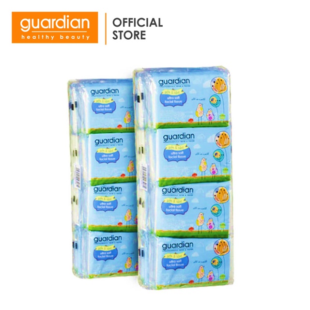 Khăn giấy bỏ túi Guardian (8 tờ x 32 gói)