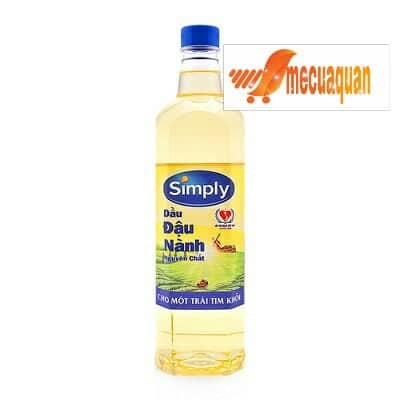 Dầu ăn Simply đậu nành 1lit