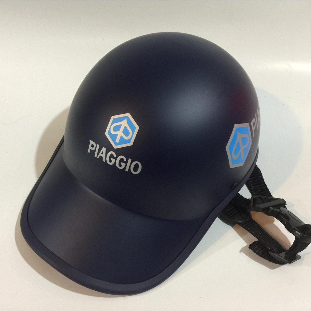 MŨ BẢO HIỂM KIỂU NÓN KẾT PIAGIO SIÊU NHẸ-HÌNH THẬT