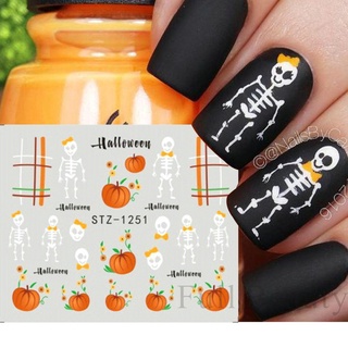 Sticker Dán Móng Hoạ Tiết halloween
