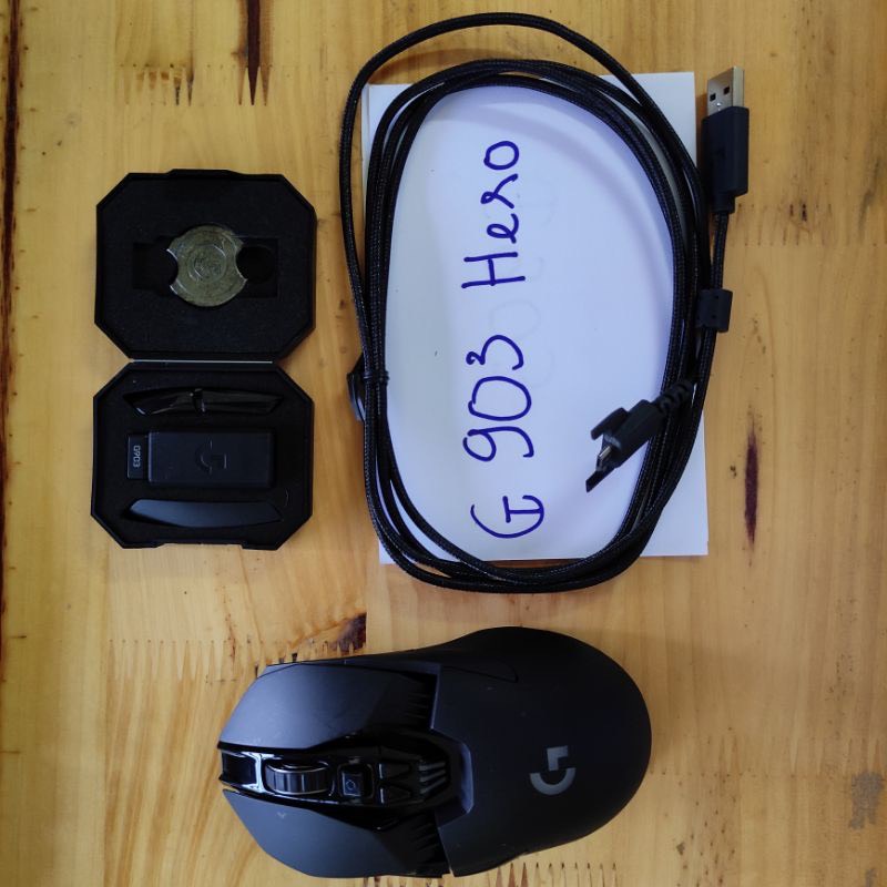 Chính hãng – Logitech G903 Hero 25.6K DPI bảo hành 12 tháng led rgb 16 triệu màu_98-99%