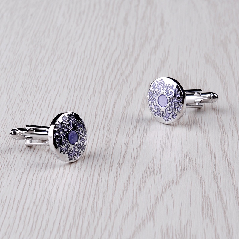 Khuy Măng Sét Áo Sơ Mi Nam Phong Cách Pháp Sang Trọng