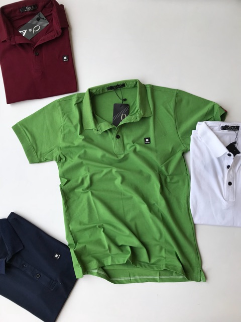 Áo polo nam đẹp trơn áo phông thun chất cotton đẹp có cổ hàng cao cấp nhiều màu